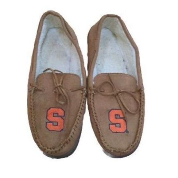 SU Syracuse University NCAA Women 10  Moccasin Slippers Logo - Picture 3 of 10